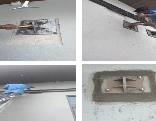 Metal Structure, Bar Corrosion Treatment Work 